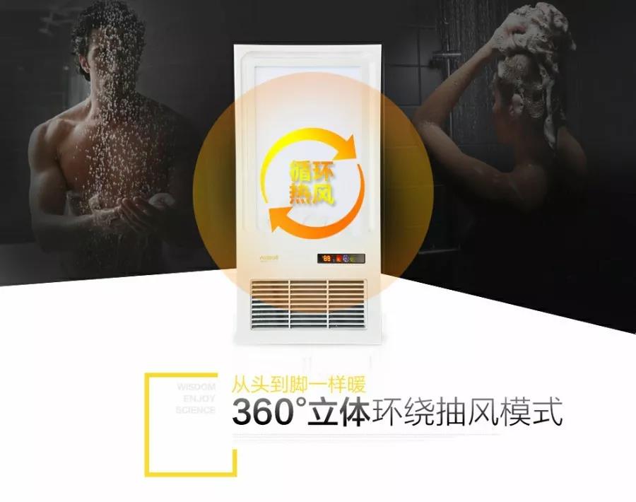 360度立体环绕抽风模式